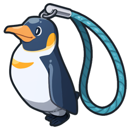 Breloque pingouin