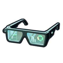 Lunettes gracieuses