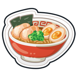 Autocollant de ramen