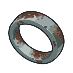Bague rouillée