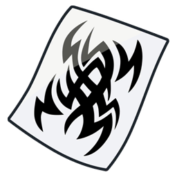 Autocollant de tatouage