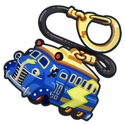 Porte-clés caravane