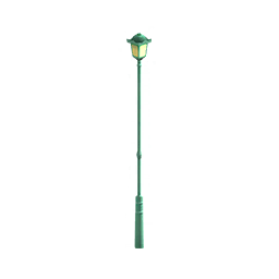 Lampadaire du parc