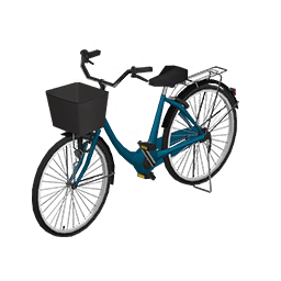 Vélo bleu