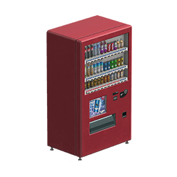 Distributeur rouge
