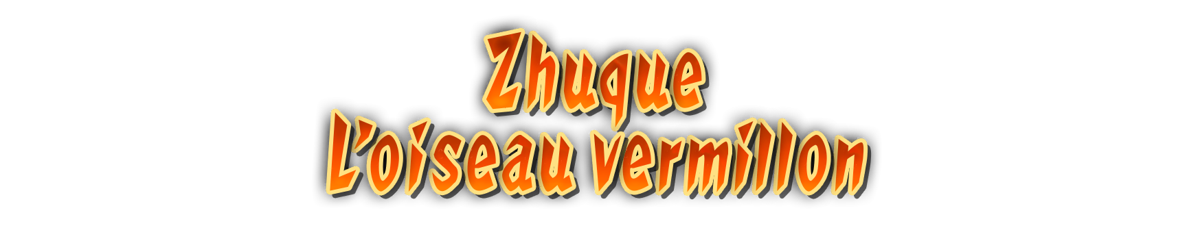 Bandeau Zhuque, l'oiseau vermillon