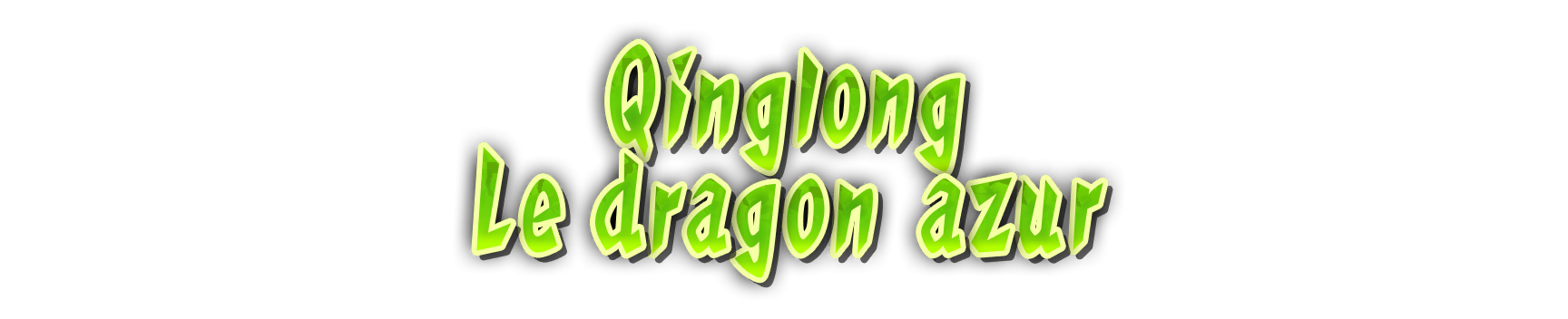 Bandeau Qinglong, le dragon azur