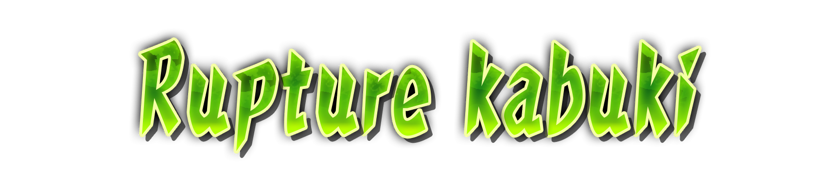 Telop Rupture kabuki