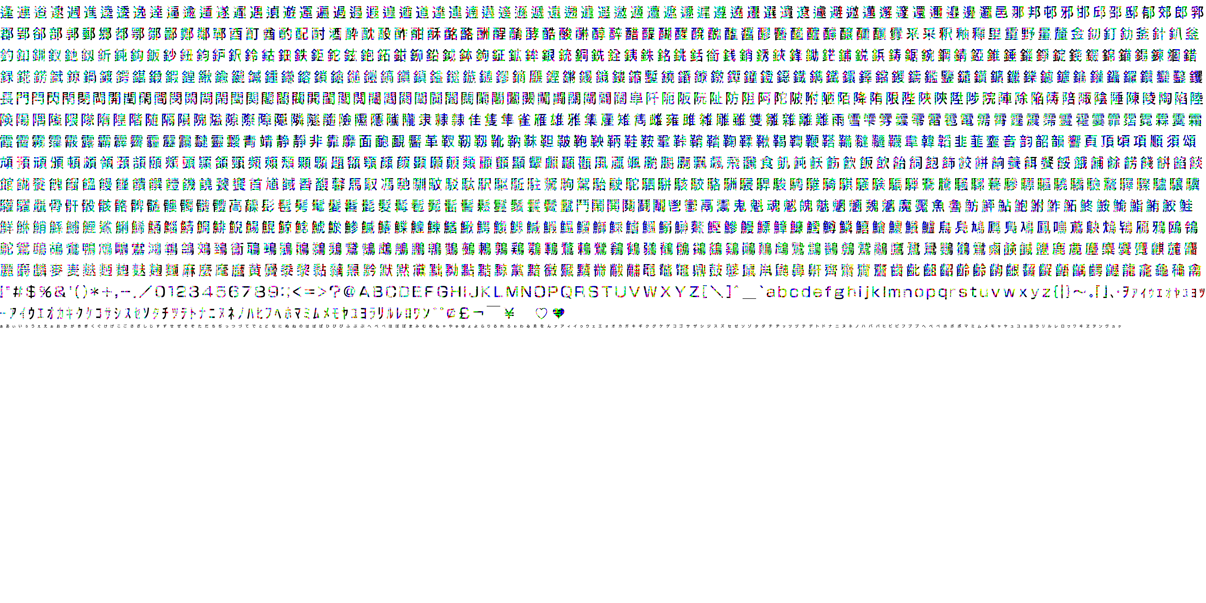 font